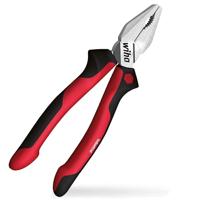 Wiha Combinatietang Industrial met DynamicJoint® en OptiGrip met extra lang snijvlak | 180 mm | 7" - 34307 - 34307 - thumbnail