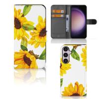 Hoesje voor Samsung Galaxy S24 Plus Zonnebloemen - thumbnail