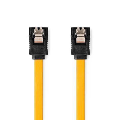 Nedis SATA kabel 6Gb/s 7 pins female - 7 pins female 0,5m geel