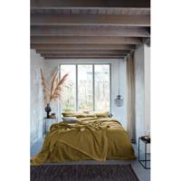 vtwonen Flanel Oker Dekbedovertrek - thumbnail