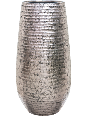 Baq Opus Hammered Darcy Zilver 46x100cm (met inzetbak)