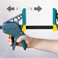Wolfcraft 3033000 Eenhandsklem Spanbreedte (max.):700 mm Afm. werkbereik:100 mm - thumbnail