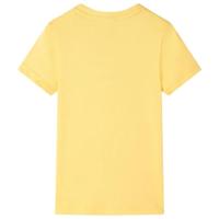 Kindershirt dinosaurusprint 140 lichtokerkleurig - thumbnail
