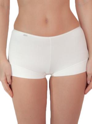 Ondergoed 3844 dames boxershort - Comfort short - Vrouwen onderbroek badstof kruisje - S - Kaqui | Dames slip - Onderbroek - Ondergoed - Onderbroek