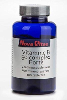 Nova Vitae Vitamine B50 complex 180 Tabletten