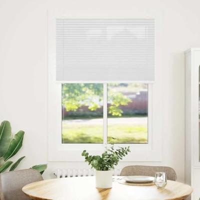 Pliss rolgordijn 85x150 cm stofbreedte 84,4 cm polyester wit