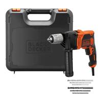 BLACK+DECKER BEH850K 850W Klopboormachine in koffer | Zijhandgreep | In koffer - BEH850K-QS - thumbnail
