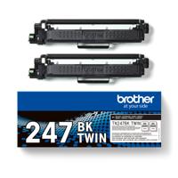 Brother Toner TN-247BKTWIN Origineel 2-pack Zwart 3000 bladzijden TN247BKTWIN - thumbnail