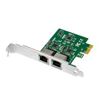 LogiLink PC0075 PCIe uitbreidingskaart 2x gigabit - thumbnail