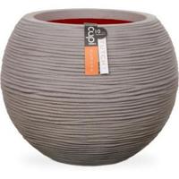 Capi Nature Rib NL bol 62x48cm bloempot grijs - thumbnail