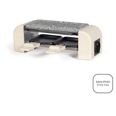 Aansluitbare raclettegrill - LIVOO - DOC310C - 2 personen - 450 W - Automatische thermostaat