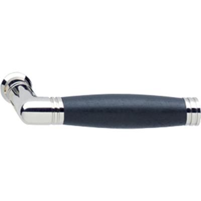 Intersteel Gatdeel deurkruk Ton 222 - chroom/ebbenhout
