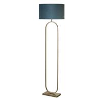 Searchlight VloerlampModish brons met groen blauwe kap - EU95102TE - thumbnail