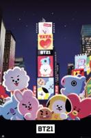 Poster BT21 - Times Square 61x91,5cm - thumbnail