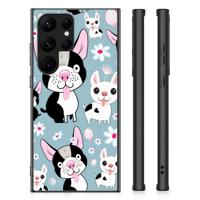 Samsung Galaxy S23 Ultra Dierenprint Telefoonhoesje Hondjes - thumbnail
