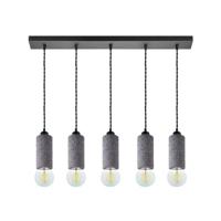 LABEL51 Hanglamp 'Fresco' 5-lamps, Beton - thumbnail