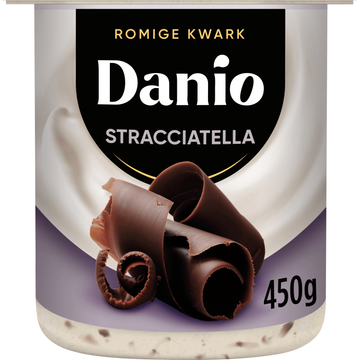 Danio Romige Kwark Stracciatella 450 g bij Jumbo Danio Romige Kwark Stracciatella 450 g bij Jumbo