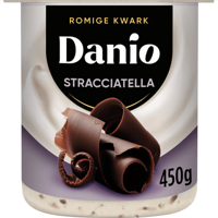 Danio Romige Kwark Stracciatella 450 g bij Jumbo - thumbnail