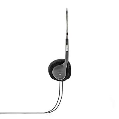 Nedis Bedrade On-ear Koptelefoon | 3,5 mm | 1.20 m | 1 stuks - HPWD1101BK HPWD1101BK