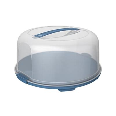 Rotho Fresh Taartdoos 34.5x35.5x16.5 cm Horizon Blauw/Transparant Rotho Fresh Taartdoos 34.5x35.5x16.5 cm Horizon Blauw/Transparant