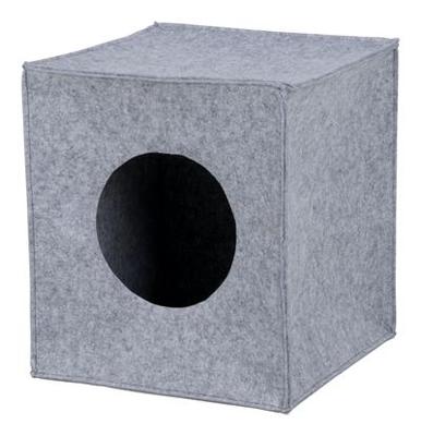 TRIXIE KATTENMAND IGLO ANTON GRIJS 33X33X37 CM TRIXIE KATTENMAND IGLO ANTON GRIJS 33X33X37 CM