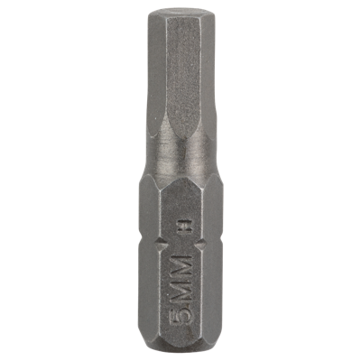 Bosch Accessoires Bit | 5 | 25mm | 1/4" | Zeskant | Standaard - 2609255951