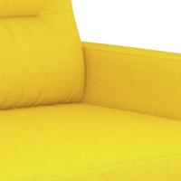 Fauteuil 60 cm stof lichtgeel - thumbnail