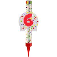 Ijsfontein Confetti Print Cijfer 6 - thumbnail