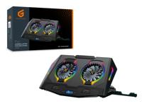 Conceptronic THYIA ERGO Gaming-Notebook Kühlständer mit 2 Lüftern Cooling-pad voor laptop - thumbnail