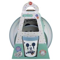 3-DELIGE MAALTIJDDOOS MICKEY BEKER / KOM / BORD - Set 3 stuks Niet-Sl - thumbnail