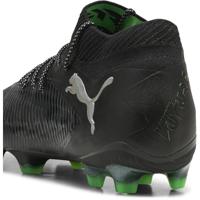 PUMA Future 8 Ultimate Gras Voetbalschoenen (FG) Zwart Grijs Groen - thumbnail