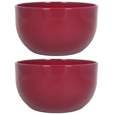 Schaal boule d26h14cm wijnrood Schaal boule d26h14cm wijnrood