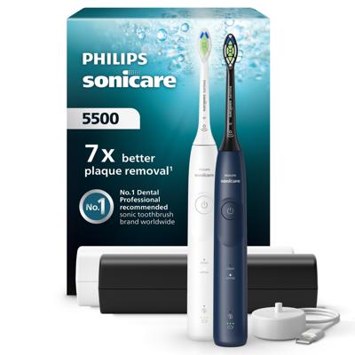 Philips HX7119/01 Sonicare 5500 Tandenborstel Wit Philips HX7119/01 Sonicare 5500 Tandenborstel Wit