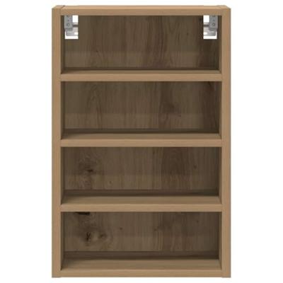 Hangkast Riga 40x29,5x60 cm bewerkt hout artisanaal eikenkleur