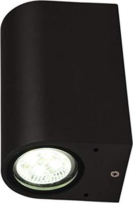 Heitronic Ambos 35376 Buitenlamp (wand) LED GU10 22 W Grafiet