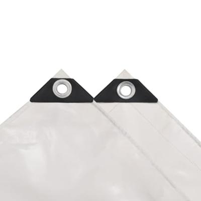 Dekzeil 650 g/m 4x6 m wit