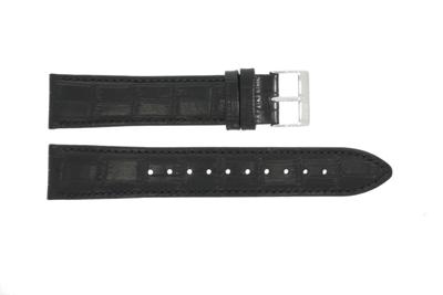 Horlogeband Hugo Boss HB-286-1-14-2893 / HB1513370 / 659302703 Croco leder Zwart 20mm Horlogeband Hugo Boss HB-286-1-14-2893 / HB1513370 / 659302703 Croco leder Zwart 20mm