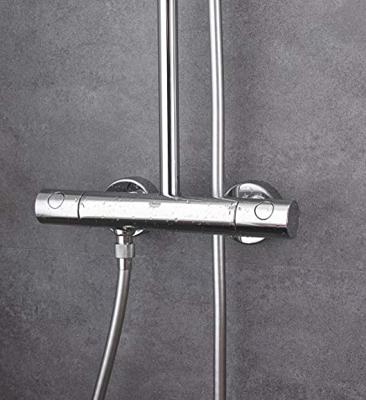 Grohe Tempesta New Cosmopolitan Doucheset Met Thermostaat Chroom - thumbnail