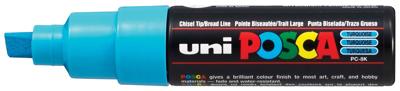 Uni-Posca Posca marker, afm pc-8k, lijndikte 8 mm, breed, turquoise, 1 stuk
