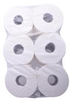 poetspapier B=23cm L=160mtr wit 2-laags pp rol (6) | 6 Stuk stuks - thumbnail