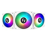 Lian Li ST120 RGB PWM Fans, 3-pack, White - thumbnail