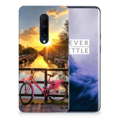 OnePlus 7 Pro | Silliconen Back Cover | Amsterdamse Grachten