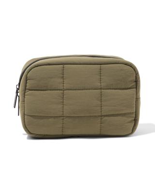 HEMA Toilettas 12x18cm donkergroen