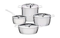 Alessi Pannenset Pots&Pans - AJM100S9 - door Jasper Morrison - 6 Delig - thumbnail