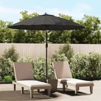 VidaXL Parasol met aluminium paal 270 cm antraciet - thumbnail