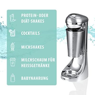 Clatronic BM3472 Barmixer 65 W Met mixbeker RVS