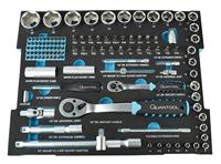 Quantool dopsleutelset 118 dlg inlay - Q25001 - thumbnail