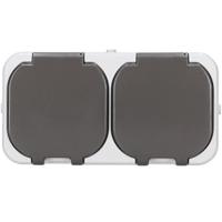 Buiten stopcontact - 2-voudig - thumbnail