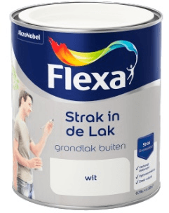 Flexa Strak in de Lak Grondlak Buiten - Grijs