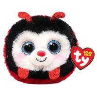 TY Beanie Balls Knuffel Lieveheersbeestje Izzy 10 cm - thumbnail